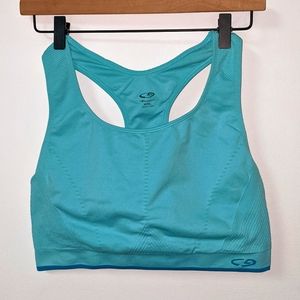 Champion Sports Bra Teal Blue XXL